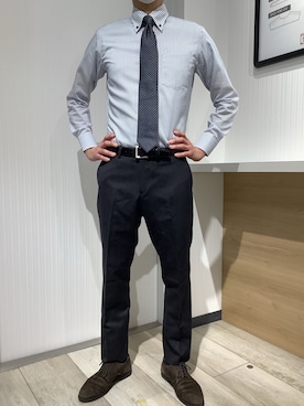 TOKYO SHIRTS OUTLET 福岡マリノアシティ店さん(メンズ・172cm)の秋コーディネート