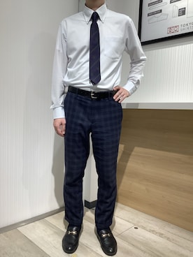 TOKYO SHIRTS OUTLET 福岡マリノアシティ店さん(メンズ・173cm)の秋コーディネート