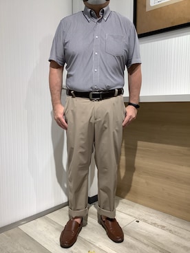 TOKYO SHIRTS OUTLET 福岡マリノアシティ店さん(メンズ・169cm)の夏コーディネート