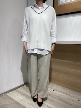 TOKYO SHIRTS OUTLET 福岡マリノアシティ店さん（レディース・164cm）の夏コーディネート