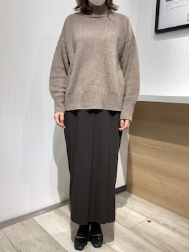 TOKYO SHIRTS OUTLET 福岡マリノアシティ店さん（レディース・160cm）の冬コーディネート
