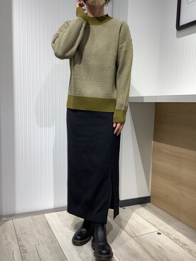 TOKYO SHIRTS OUTLET 福岡マリノアシティ店さん（レディース・164cm）の冬コーディネート