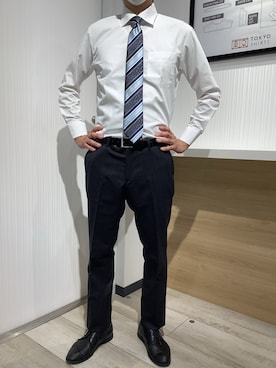 TOKYO SHIRTS OUTLET 福岡マリノアシティ店さん(メンズ・172cm)の夏コーディネート