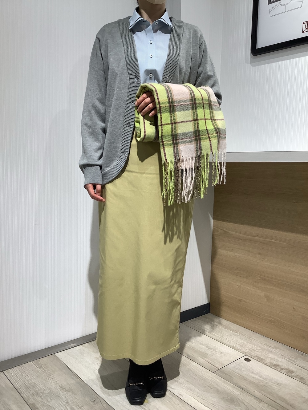 TOKYO SHIRTS（トウキョウシャツ）の「タータンチェック柄マフラー