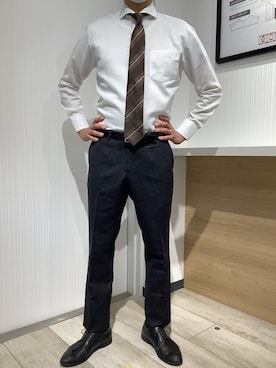 TOKYO SHIRTS OUTLET 福岡マリノアシティ店さん(メンズ・172cm)の秋コーディネート