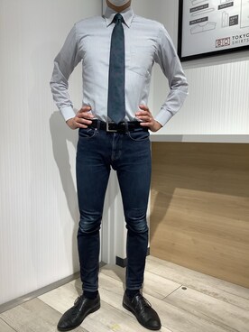 TOKYO SHIRTS OUTLET 福岡マリノアシティ店さん(メンズ・172cm)の秋コーディネート