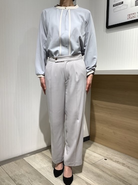TOKYO SHIRTS OUTLET 福岡マリノアシティ店さん（レディース・164cm）の冬コーディネート