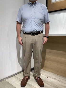 TOKYO SHIRTS OUTLET 福岡マリノアシティ店さん（メンズ・169cm）の夏コーディネート