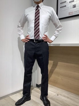TOKYO SHIRTS OUTLET 福岡マリノアシティ店さん(メンズ・172cm)の夏コーディネート