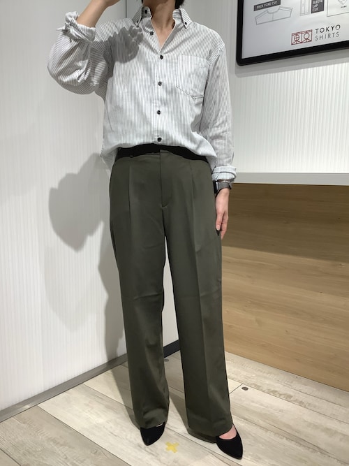 【即購入可】ALVARK TOKYO 長袖シャツ J/S セール】綿100% Wガーゼ 長袖カジュアルシャツ（シャツ/ブラウス