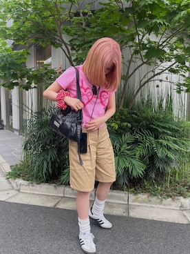 「KIRSH（キルシー）のアイテム」を使った、MIXIさん（レディース・153cm）の夏コーディネート