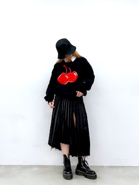 「ANDERSSON BELL（アンダースンベル）のアイテム」を使った、MIXIさん（レディース・153cm）の春コーディネート