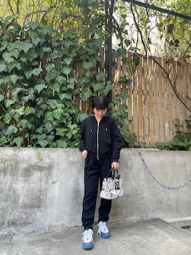 「SET UP」｜「アイテム（スウェットパンツ）」を使った、axharajukuさん（レディース・157cm）の夏コーディネート