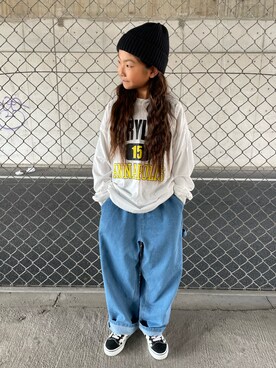 𝚛𝚢𝚞☺︎𝚗𝚊𝚗𝚘さん（キッズ・133cm）の秋コーディネート