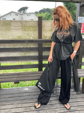 𝚛𝚢𝚞☺︎𝚗𝚊𝚗𝚘さん(レディース・170cm)の夏コーディネート