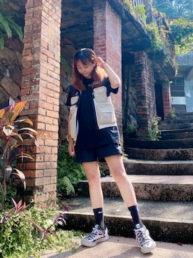 「NIKEACG」｜Emilyさん（レディース・165cm）の秋コーディネート
