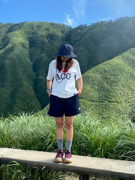 「NIKEACG」｜Emilyさん（レディース・165cm）の夏コーディネート