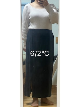 「Honeys（ハニーズ）のアイテム（チェスターコート）」を使った、naomiさん（レディース・158cm）の冬コーディネート