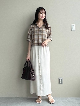 ひ　な　たさん（レディース・160cm）の夏コーディネート