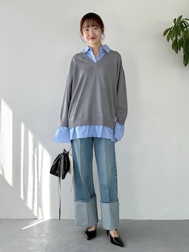 ひ な たさん(レディース・160cm)の冬コーディネート