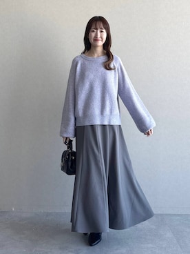 「アイテム（ワンピース）」を使った、ひ　な　たさん（レディース・160cm・30代）の冬コーディネート