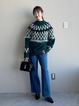 「アイテム（サンダル）」を使った、ひ　な　たさん（レディース・160cm・20代）の冬コーディネート