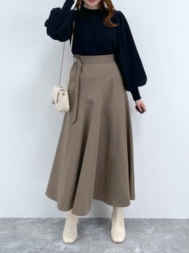 「ストレッチブーツ」｜ひ　な　たさん（レディース・160cm・20代）の夏コーディネート