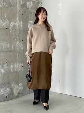 「アイテム（パンプス）」を使った、ひ　な　たさん（レディース・160cm・30代）の冬コーディネート