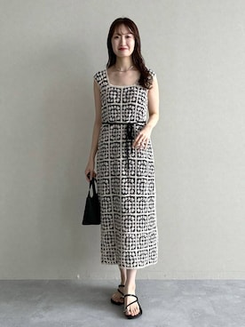 「mysty woman」｜ひ　な　たさん（レディース・160cm）の夏コーディネート