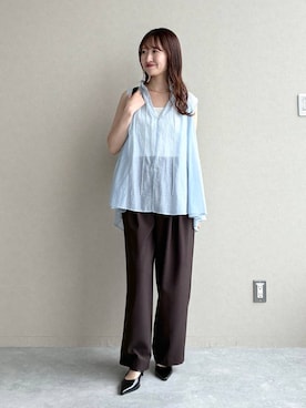 ひ な たさん(レディース・160cm)の夏コーディネート