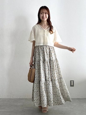 「アンサンブル」｜ひ　な　たさん（レディース・160cm）の春コーディネート