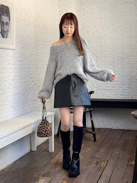 「PAGEBOY（ページボーイ）のアイテム」を使った、ひ　な　たさん（レディース・160cm）の秋コーディネート