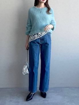 「アイテム（その他ヘアアクセサリー）」を使った、ひ　な　たさん（レディース・160cm）の冬コーディネート