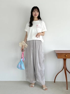ひ な たさん(レディース・160cm)の夏コーディネート