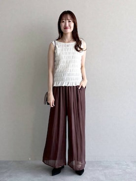 ひ な たさん(レディース・160cm)の夏コーディネート