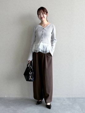ひ な たさん(レディース・160cm)の秋コーディネート