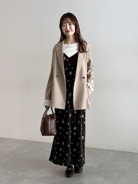 ひ な たさん(レディース・160cm)の秋コーディネート