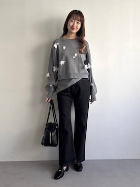 「アイテム（ハンドバッグ）」を使った、ひ　な　たさん（レディース・160cm・30代）の冬コーディネート