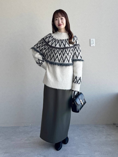 【WEB限定カラー有】イージーストレッチナロースカート 586723