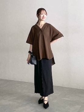 ひ な たさん(レディース・160cm)の夏コーディネート