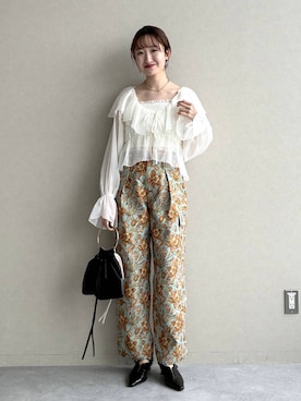 「アイテム（ハンドバッグ）」を使った、ひ　な　たさん（レディース・160cm・30代）の春コーディネート