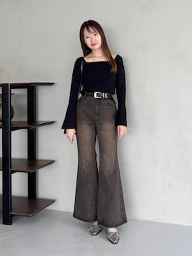 「アイテム（パンプス）」を使った、ひ　な　たさん（レディース・160cm・20代）の秋コーディネート