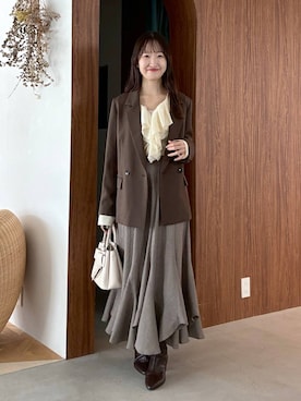 ひ な たさん(レディース・160cm)の秋コーディネート