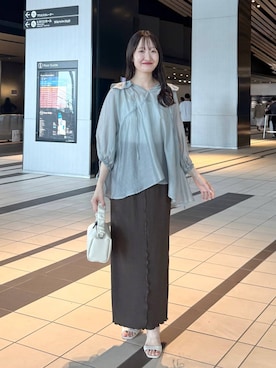 ひ な たさん(レディース・160cm)の夏コーディネート