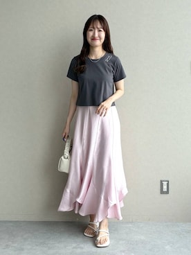 ひ な たさん(レディース・160cm)の夏コーディネート