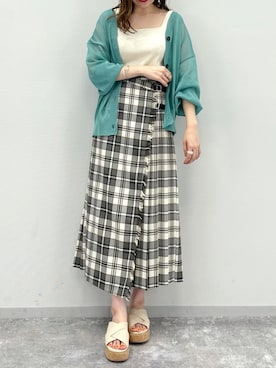 ひ　な　たさん（レディース・160cm）の夏コーディネート