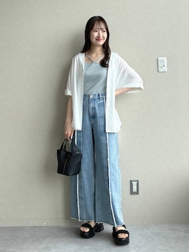 ひ な たさん(レディース・160cm)の夏コーディネート