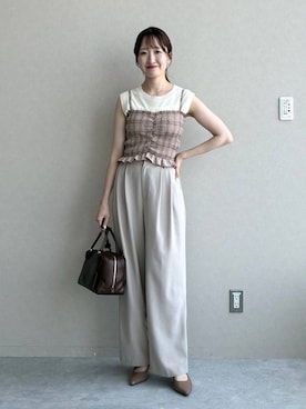 ひ な たさん(レディース・160cm)の夏コーディネート