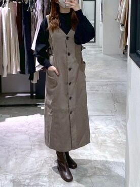 ひ な たさん(レディース・160cm)の冬コーディネート