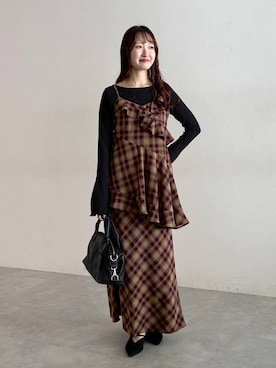 ひ な たさん(レディース・160cm)の秋コーディネート